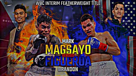 brandon figueroa vs mark magsayo|magsayo vs figueroa fight.